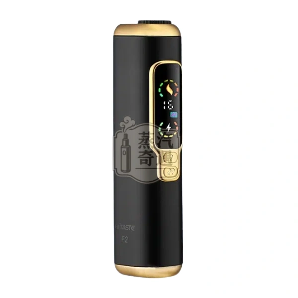 HiTASTE F2 黑金色 二回機|3200mAh・約30支續航|適配IQOS ILUMA TEREA/SENTIA菸彈|蒸汽奇遇現貨